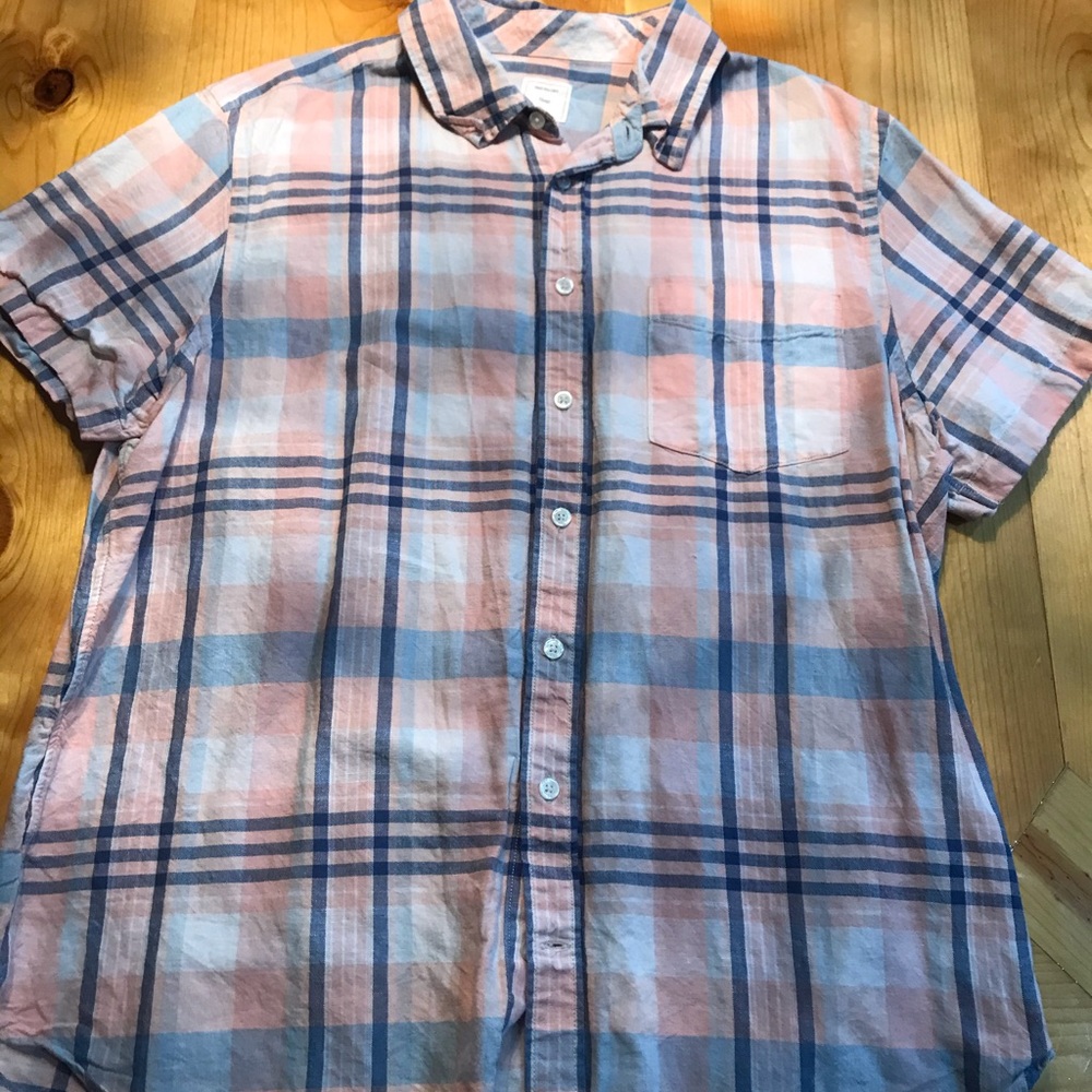 Gap men’s linen polo shirt